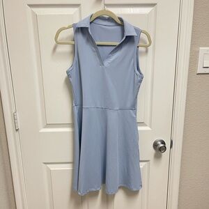 Blue Collared Athletic Dress